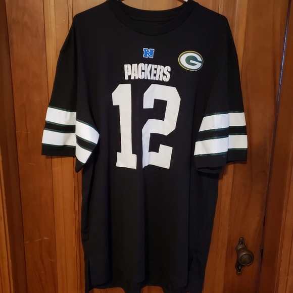 green bay packers black jersey